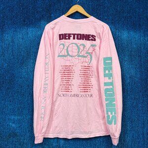 Deftones Private Music North American Tour Long Sleeve XL